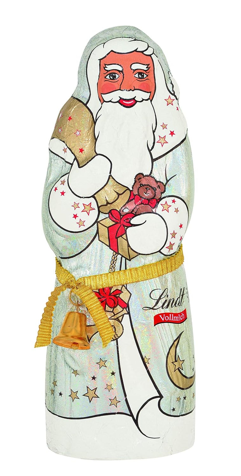 Lindt Santa Glamour, mjölkchoklad, ny design, 1 förpackning (18 x 125 g)