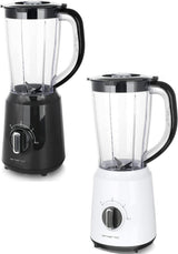 Emerio Standmixer BPA Frei Crush Ice Funktion 1.5L Behåller 2 Geschwindigkeiten + Pulse Funktion Messeinheit Aus Edelstahl Sicherheitsschalter Geschirrspülgeeignet 500 Watt BL-12816.8 Schwarz Bucatarie Naty Shop