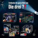 De tre??? - Crime Puzzle - The Villa of the Puzzles Av KOSMOS 697976, 300 bitar, Glow in the dark, Med UV-lampa, Läsning, Pussel, Pussellösning, Detektivpussel Från 10 år Puzzle Naty Shop