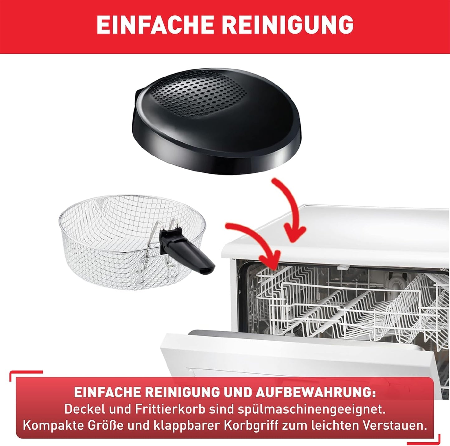 Tefal Maxi Fritös, Cool Wall Technology, 1,2 kg, justerbar termostat Vitvaror Naty Shop