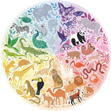 Ravensburger Pussel 17172 Cirkel av färger - Djur 500 bitar Pussel Naty Shop
