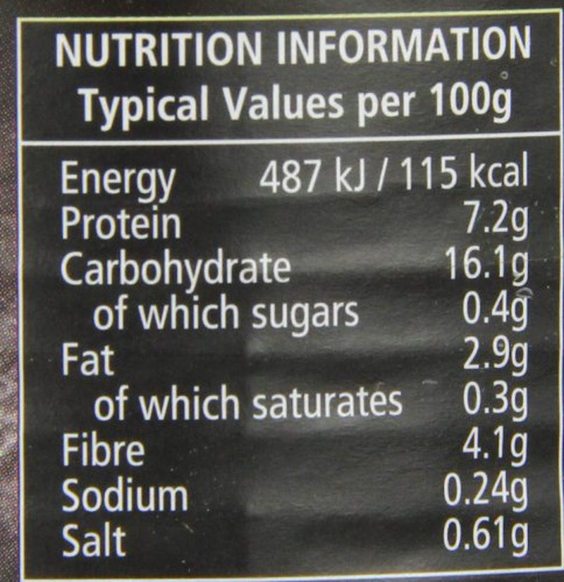 - Bruna kikärtor (på burk), förpackning om 12 st (12 x 400 g)
