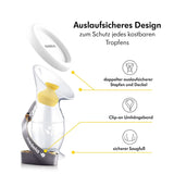 Medela Bröstmjölksuppsamlare gjord av silikon Mat och amningstillbehör Bebe Naty Shop