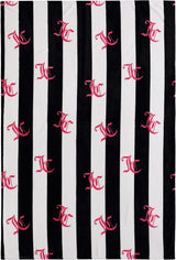 Juicy Couture Cabana Plysch Täcke, 127,7 X 178,8 Cm, lyxig mikrofiber plysch filt för maximal komfort och mysig värme Juicy Couture sängar och filtar