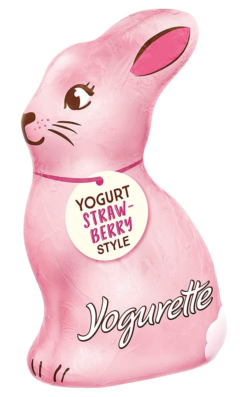Ferrero Osterhase | 75 G| Weiße Joghurtschokolade Mit Fruchtigen Erdbeercrisps | påsk | Osterhas | Geschenk Aus Schokolade i Hasenform Naty Shop Standardtitel