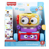 Fisher-Price 4-i-1 inlärningsrobot Linus för spädbarn och småbarn, leksak från 6 månader - tysktalande, HCK39 Baby Toys Naty Shop