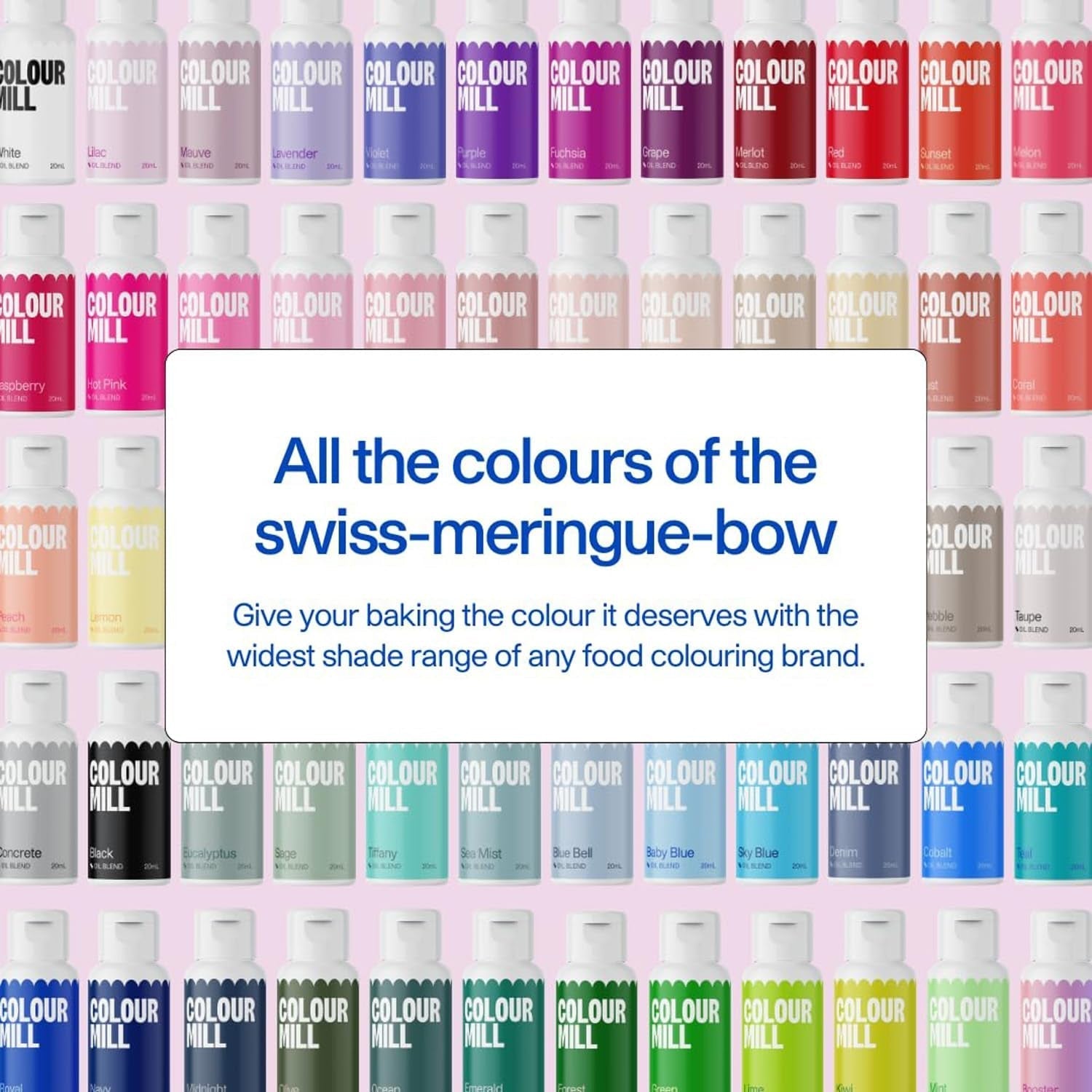 Oljebaserad matfärg Color Mill Blend Violet - Livsmedelsfärg för choklad, fondant, muffins, kakor, bakning, macaroons - Matfärg för dekoration av tårtor - 100 ml