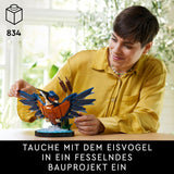 LEGO Icons Kingfisher modellbyggsats för vuxna, fågelfigur för vardagsrum eller kontor, hem- och kontorsdekorationer, present till fågelälskare och ornitologer, kvinnor och män 10331 byggset Besuche den LEGO-Store