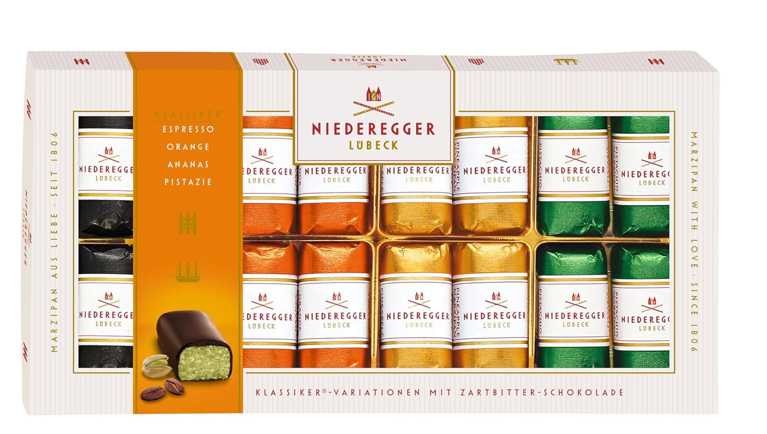 Marsipan Niederegger Classic Variations 200g