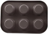 BERGNER BAKING LOVERS - Set Von 2 X 6 Cup Muffinformen - Kohlenstoffstahl Mit Ilag Essential, PFOA Frei, Leicht Zu Reinigen Formar och brickor för bakning Naty Shop