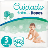Total Care blöjor, storlek 3, 46 blöjor, mjukt hudskydd, med växtbaserade material