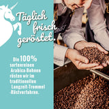 Blank Roast - EINZIG - 1 kg - Kaffeebohnen kafeinfrei - 100% Arabica aus Peru - schonend & umweltfreundlich entkoffeiniert - säurearm mit voller Crema - ideal för jede Zubereitungsart