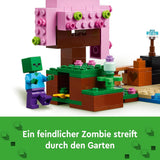 LEGO Minecraft Cherry Blossom Orchard Toy Garden att utforska med solig, sniffer, zombie och bin Gamerpresent för pojkar och flickor 8 år gamla 21260 Byggset Beuche den LEGO-Store