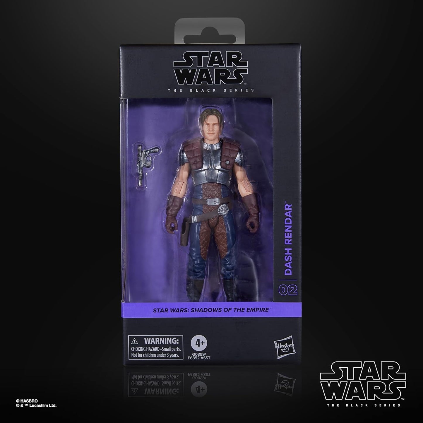 Star Wars Black Series Dash Rendar, Star Wars: Shadows of the Empire Collectible Figure (15 cm) Actionfigurer Naty Shop