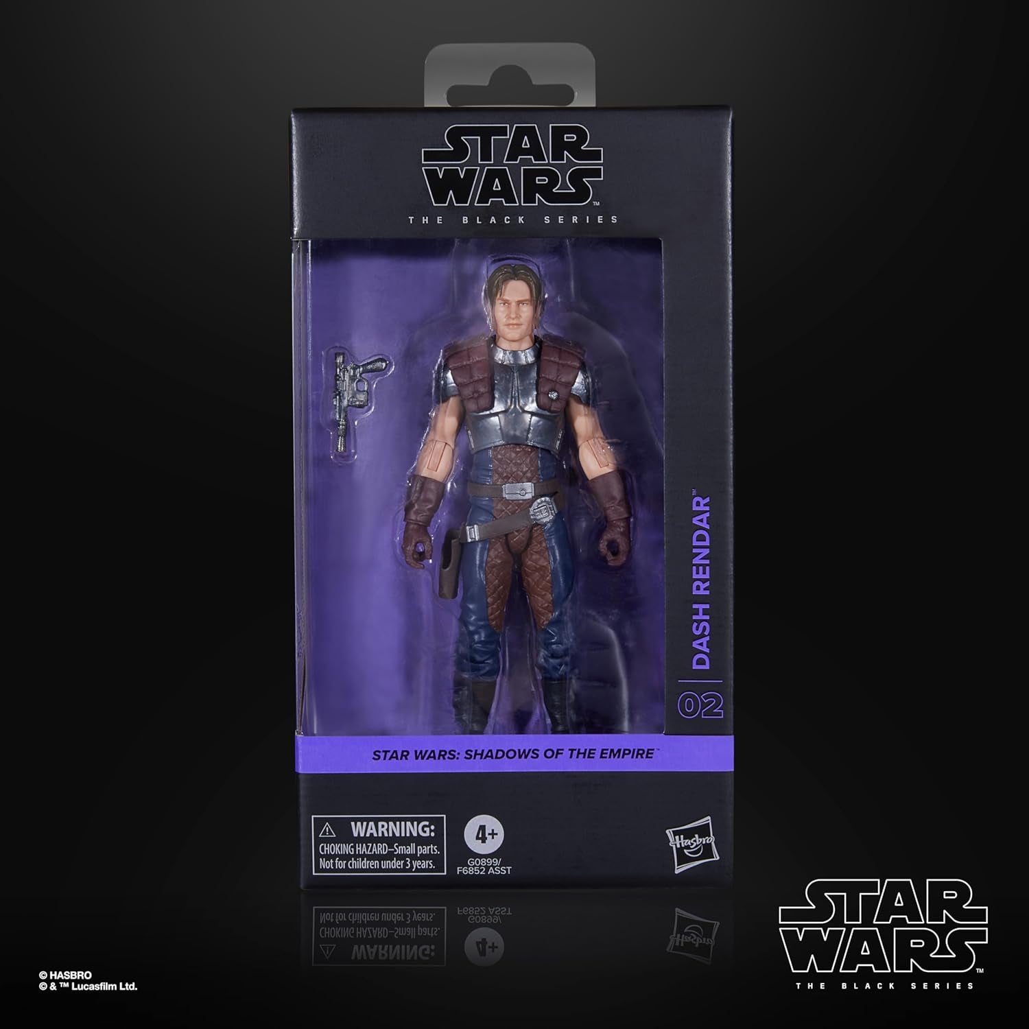 Star Wars Black Series Dash Rendar, Star Wars: Shadows of the Empire Collectible Figure (15 cm) Actionfigurer Naty Shop