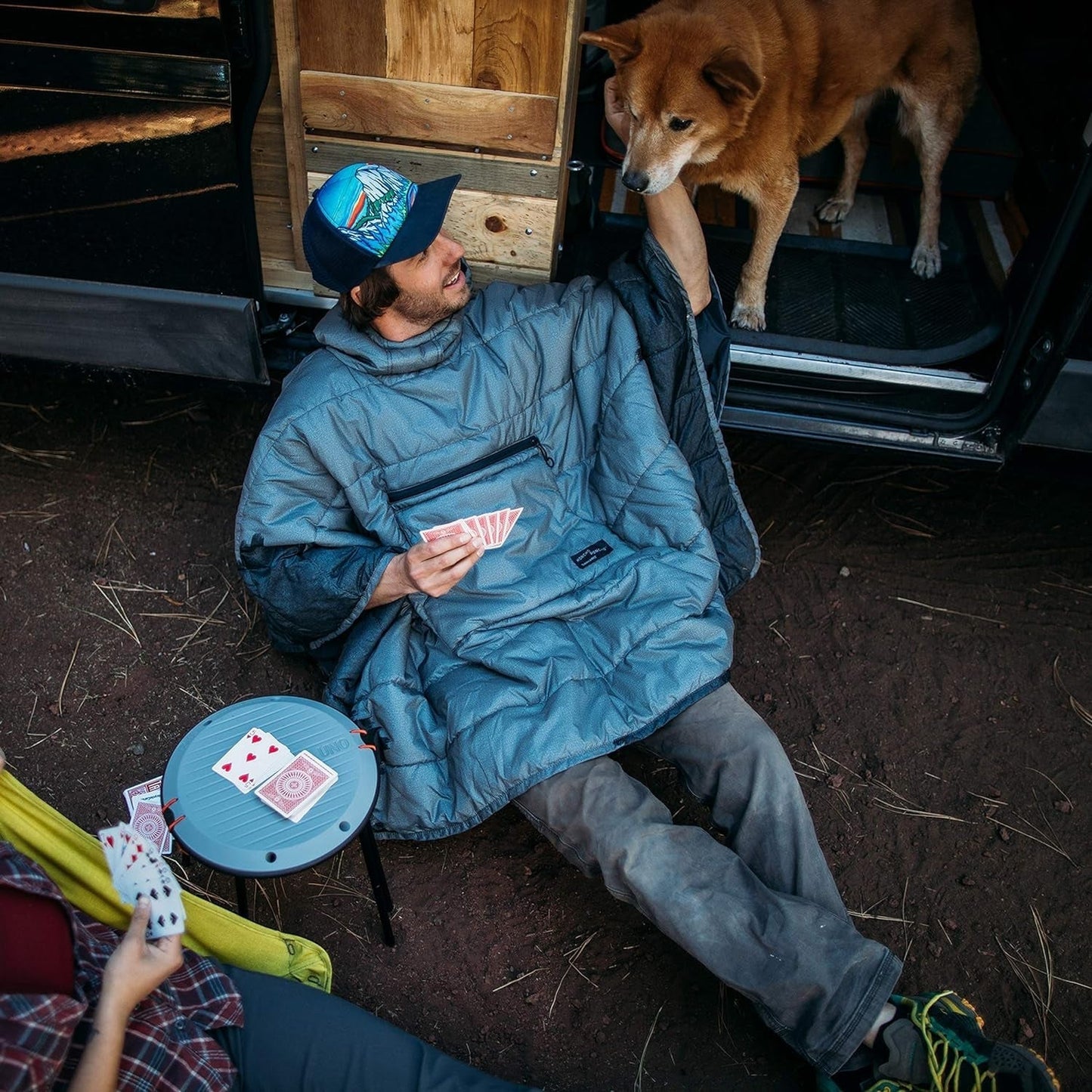 Therm-A-Rest Unisex Honcho Poncho Bärbar huvafilt Bärbar huvafilt Sängar och filtar Therm-a-Rest
