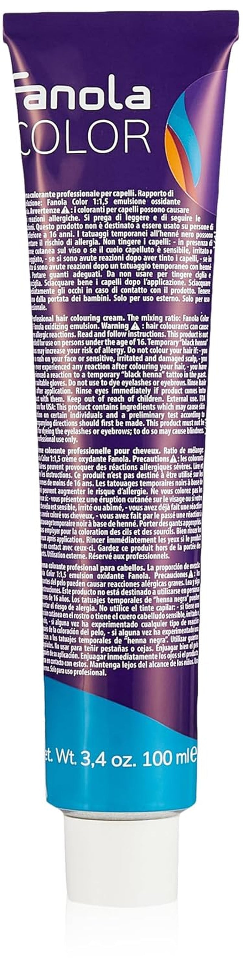 Fanola crema colore Färgkräm 7.0 Blond, 100 ml
