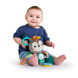 Bright Starts Barnvagn Toy Sloth - med skallra, spegel och Taggie Loops Baby Leksaker Naty Shop Sloth