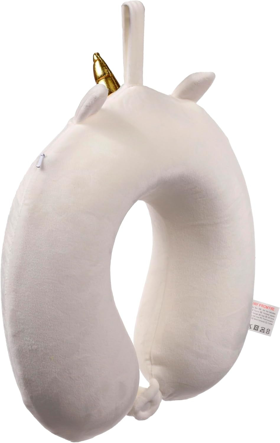 Relaxeazzz Memory Foam Puckator Travel Pillow - Astra The Unicorn Naty Shop Travel Pillows