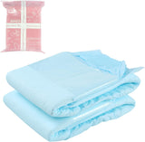 CutiePlusU vuxenblöjor, torr yta, maximal absorptionsförmåga över natten, inkontinensblöja för engångsbruk - blå, rosa, vit, 3-pack (medium 71-96 cm)