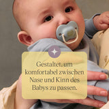 Tommee Tippee Anytime-nappar, 0-6 månader, paket med 6 symmetriska nappar, BPA-fri