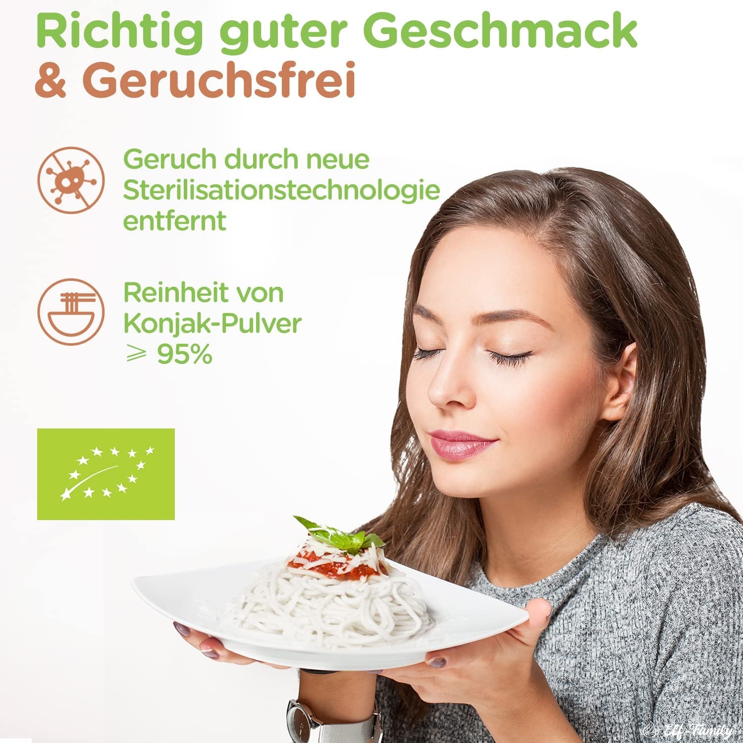 Elf-Family 270g x6er Box(12-pack) Bio Konjak Nudeln Ultra Low Carb Shirataki Nudeln Vegan Glutenfrei-Instant Nudeln ohne kohlenhydrate/Keto/Kalorienarme/Fettfrei/Zuckerfrei -Spaghetti MHD: 12/11/2026