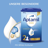 Aptamil Care 2 - Tillskottsmjölk efter 6 månader, med Omega 3 och 6, DHA och ARA, palmoljefri, barnmat, mjölkpulver, 1 x 800 g (förpackning med 3)
