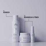Schwarzkopf Professional BLONDME Bond Repair Purple Mask Mask för kallt hår Neutraliserar gula toner för färgat, blekt och ljust hår Djupvårdande och stärkande 200 ml Hårmask Naty Shop