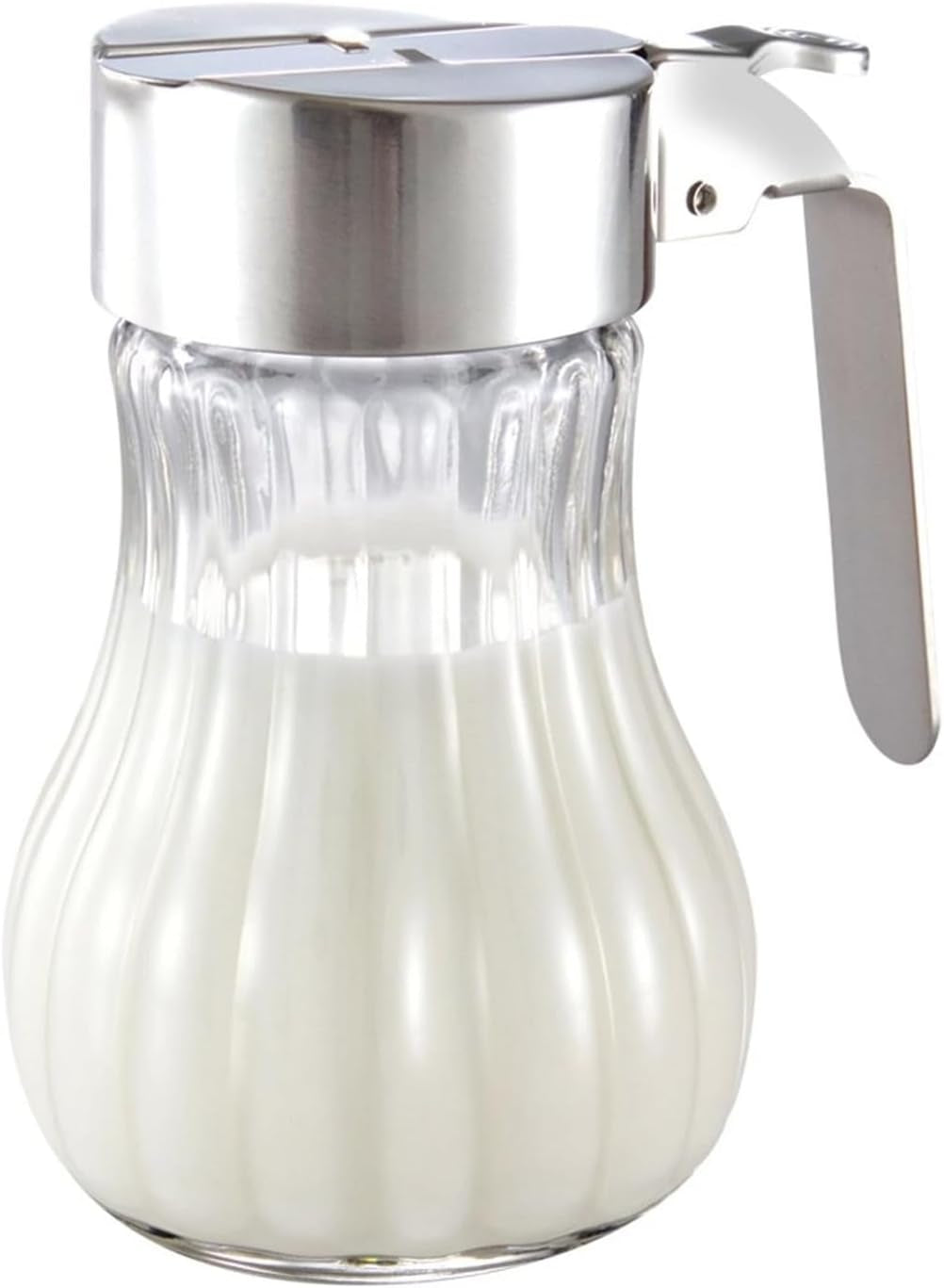 Tescoma CLASSIC 250 ml grädde/honungskopp, rostfritt stål och robust glas, idealisk för hem och catering, hållbar och funktionell