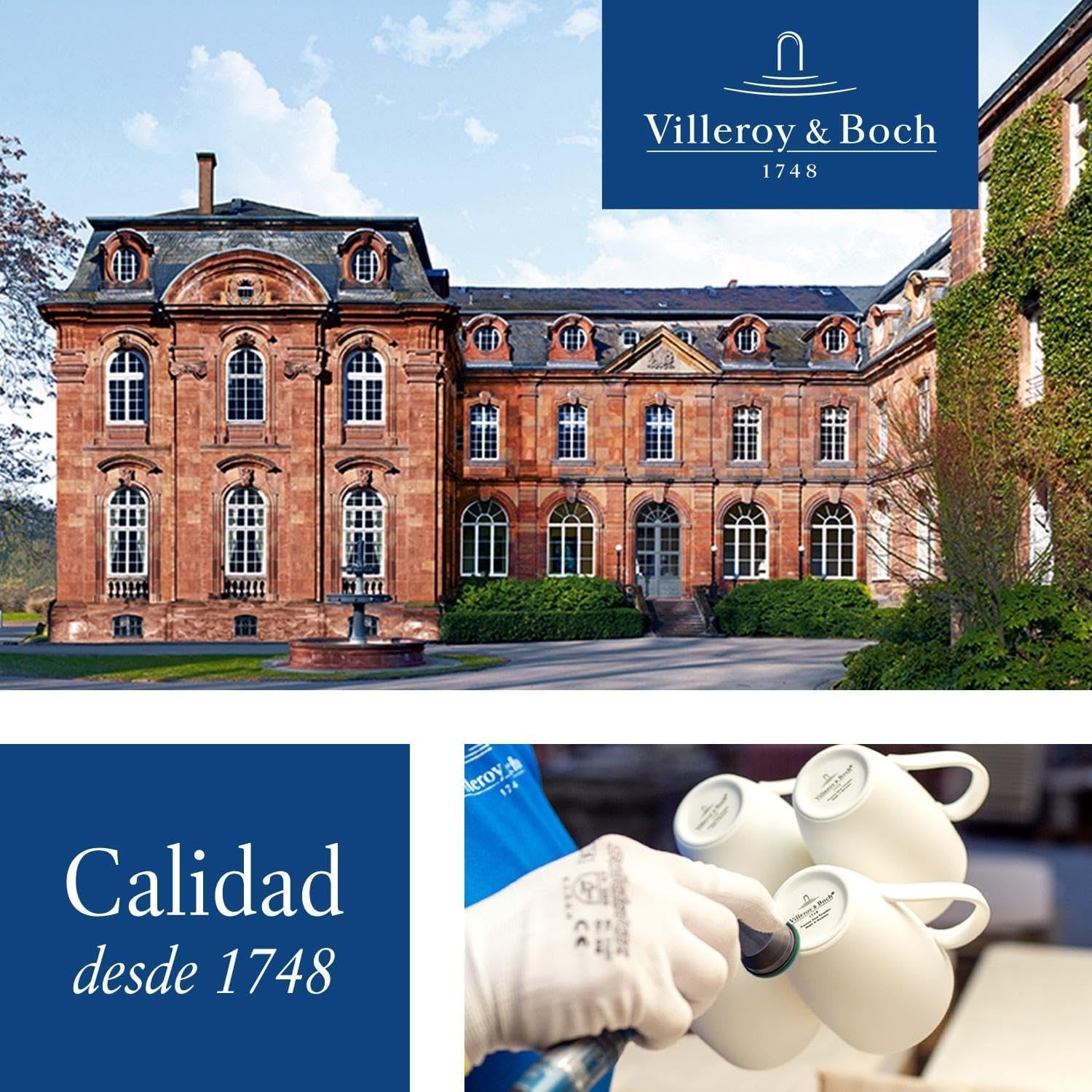 Villeroy & Boch - Mariefleur sockerskål, olika färger, diskmaskinssäker, mikrovågssäker, sockerskål med lock, sockerskål, förvaring, kaffetillbehör, blommig servis, premiumporslin