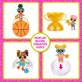 LOL Överraskning! All-Star Sports Vault Tots Collection - Innehåller 1 docka, bepansrad förpackning, 12 samlardockor, 8 tillbehör för uppackning, perfekt för åldrarna 4 och uppåt, Rosa