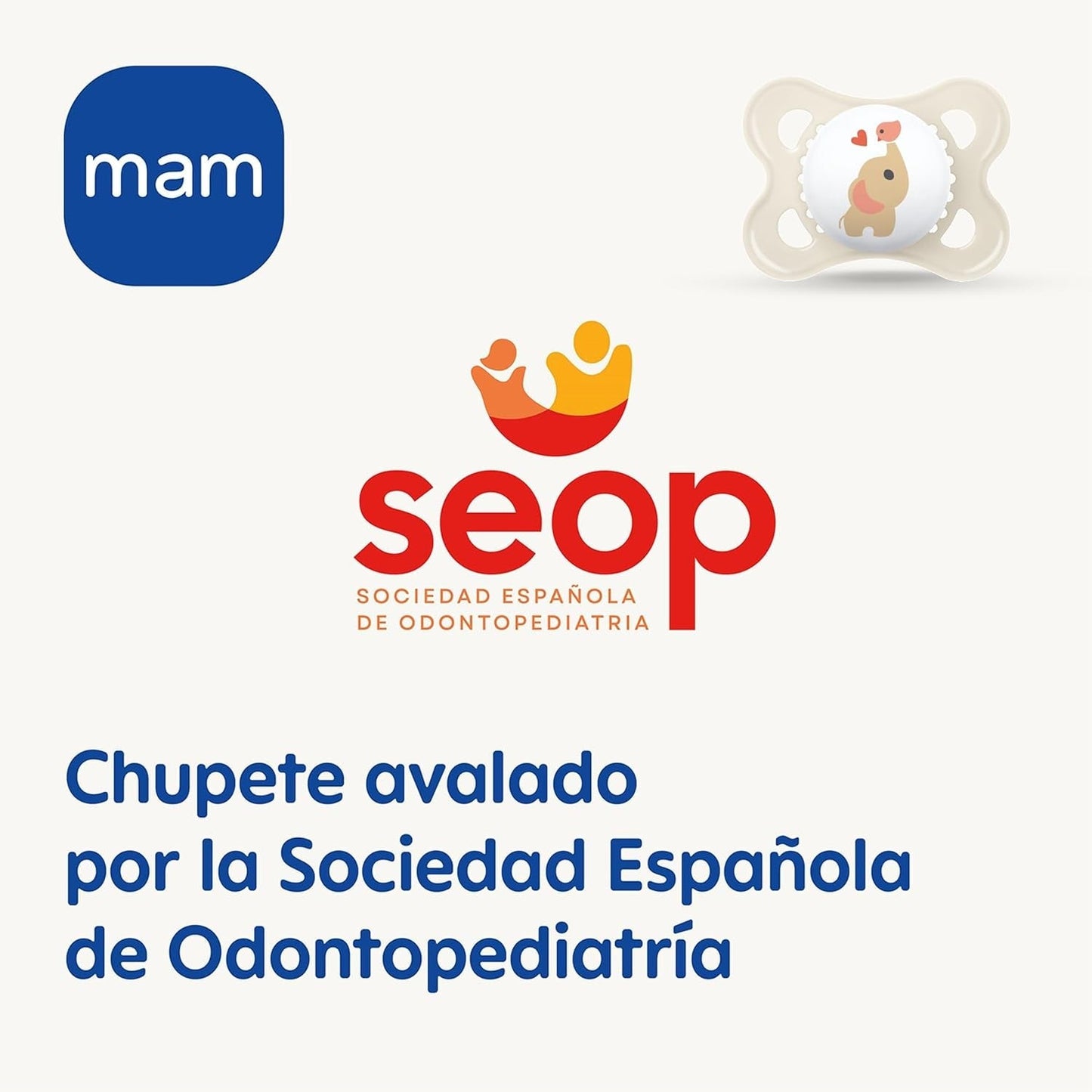 MAM Clip It-napp! Broach & Original S226 Skinsoft™ silikon, ultramjuk, för spädbarn från 0+ månader