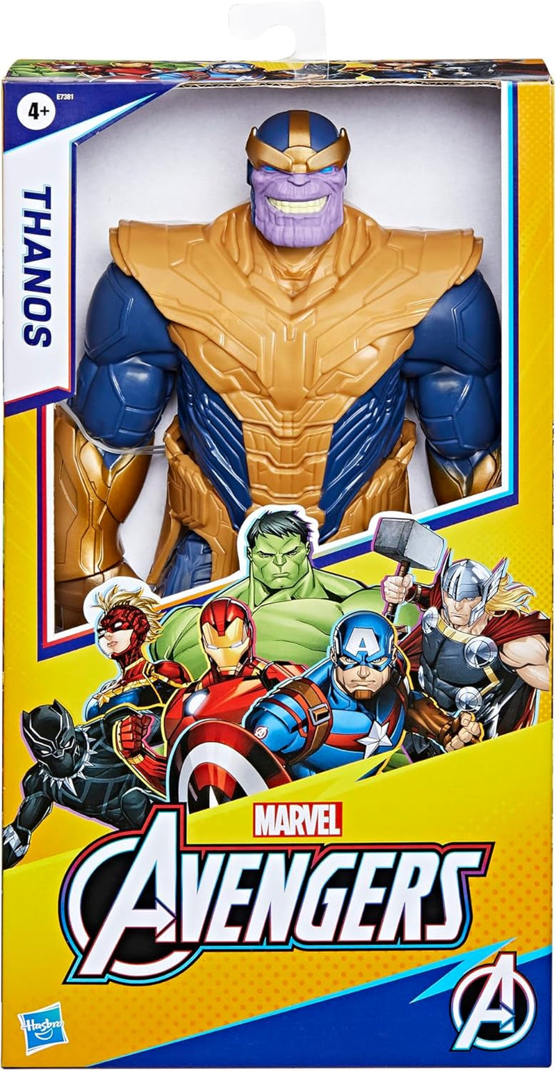 Marvel Avengers Titan Hero Series Deluxe Thanos Actionfigur Brun Actionfigurer Naty Shop