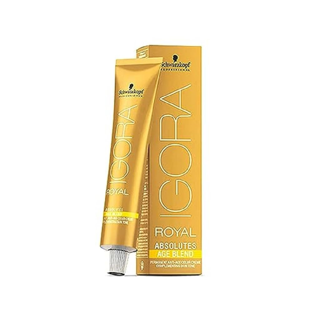 Igora Royal Absolute Age Blend Hårfärg, 7-560 Medium Golden Chocolate Blond, 60 ml Naty Shop Hårfärg 7-560 Medium Golden Chocolate Blond 60 Ml (1 förpackning)