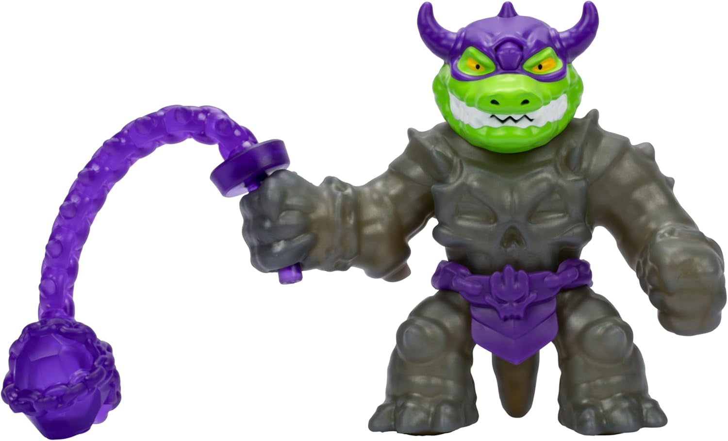 Heroes of Goo Jit Zu Stretch Strikers Deluxe Hero Pack Rock Jaw Sträckbar actionfigur med 20+ coola fightingutrustning Actionfigurer Naty Shop Standardtitel