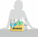 Renova 100% ÅTERVINNING toalettpapper 9 rullar, vit, normal