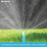 Cellfast SPRING bevattningsslang, trekanalig bevattningsslang med fulla kopplingar, tillverkad av högkvalitativ tråd, UV-beständig, 15 m, 1/2 tum, 19-022, flerfärgad, 38x38x8 cm