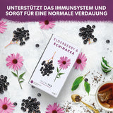 Nutra-te fläderbär & echinacea, immunitets- och förkylningste, immunstödste, kallkamp, ​​20 återanvändbara tepåsar, naturligt örtte