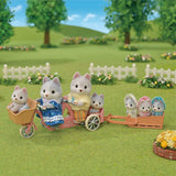 Sylvanian Families L5636 Husky Family Naty Shop Dolls