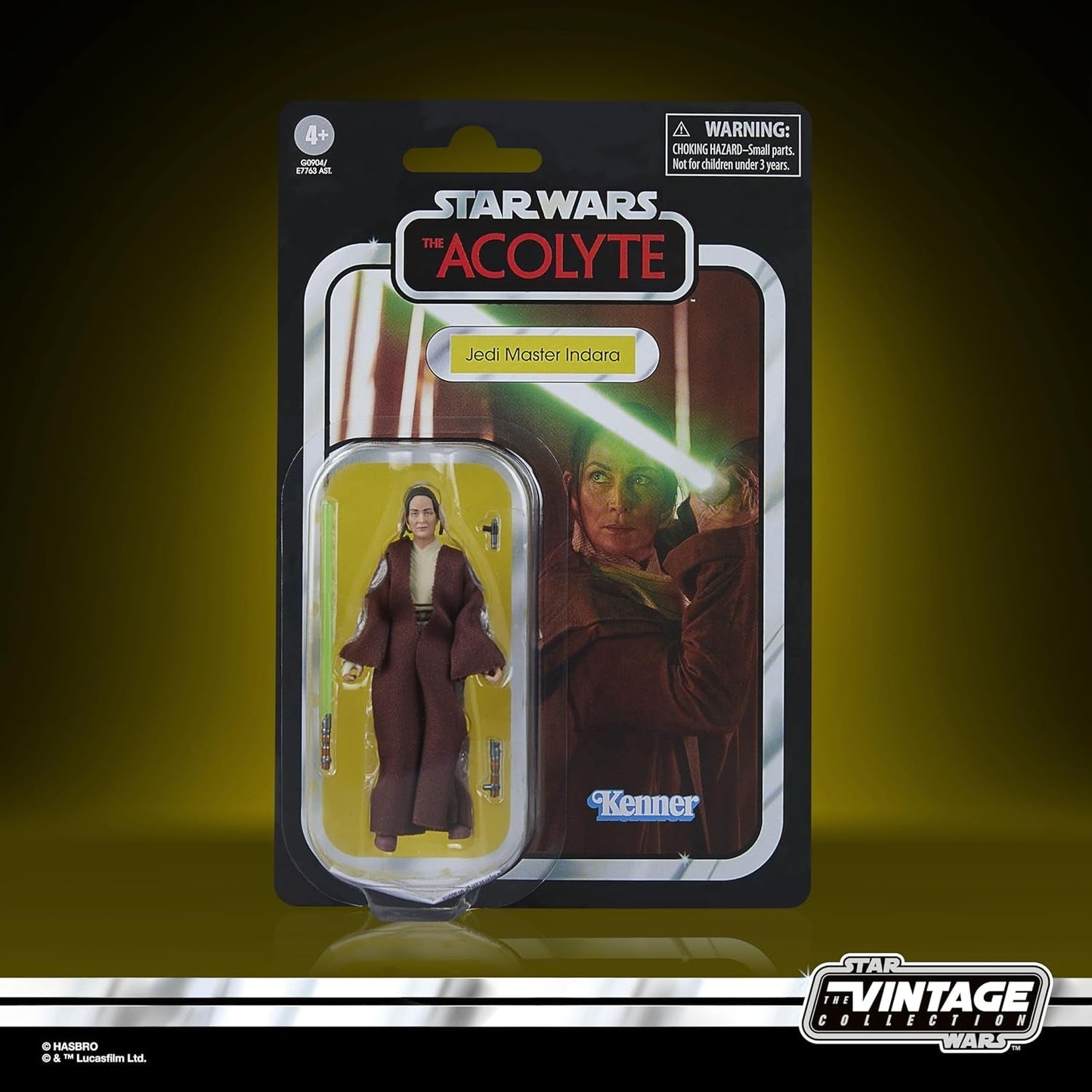 Star Wars Vintage Collection Jedi Master Indara, Star Wars: Acolyte Action Figure (9,5 cm) Actionfigurer Naty Shop