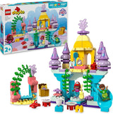LEGO DUPLO | Disney Ariels magiska undervattenspalats, pedagogisk leksak för sjöjungfrun Ariel, undervattensslott för barn över 2 år 10435 Byggset Besuche den LEGO-Store Standardtitel