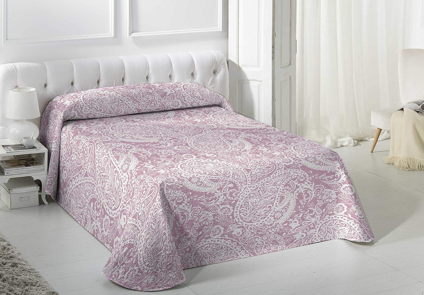 VIALMAN Lätt filt Sofia 29, Bomull Polyester, Brun, Cama 135: 230 X 270 Cm Sängar och filtar Besuche den VIALMAN-Store Rosa 180 X 190 Cm