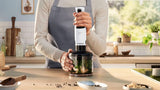 , Stab Mixer, Ergomaster Series 4, 800 Watt Motor, Speed ​​​​Controller, Quattroblade Kitchen Naty Shop