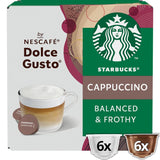 STARBUCKS Cappuccino av Nescafé Dolce Gusto Kaffeekapseln 6 x 12 (72 Kapseln)