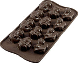 Silikomart 191827, Chokladpraliner, Änglar, Övriga köksmodeller Naty Shop 7 X 7 X 14 Cm