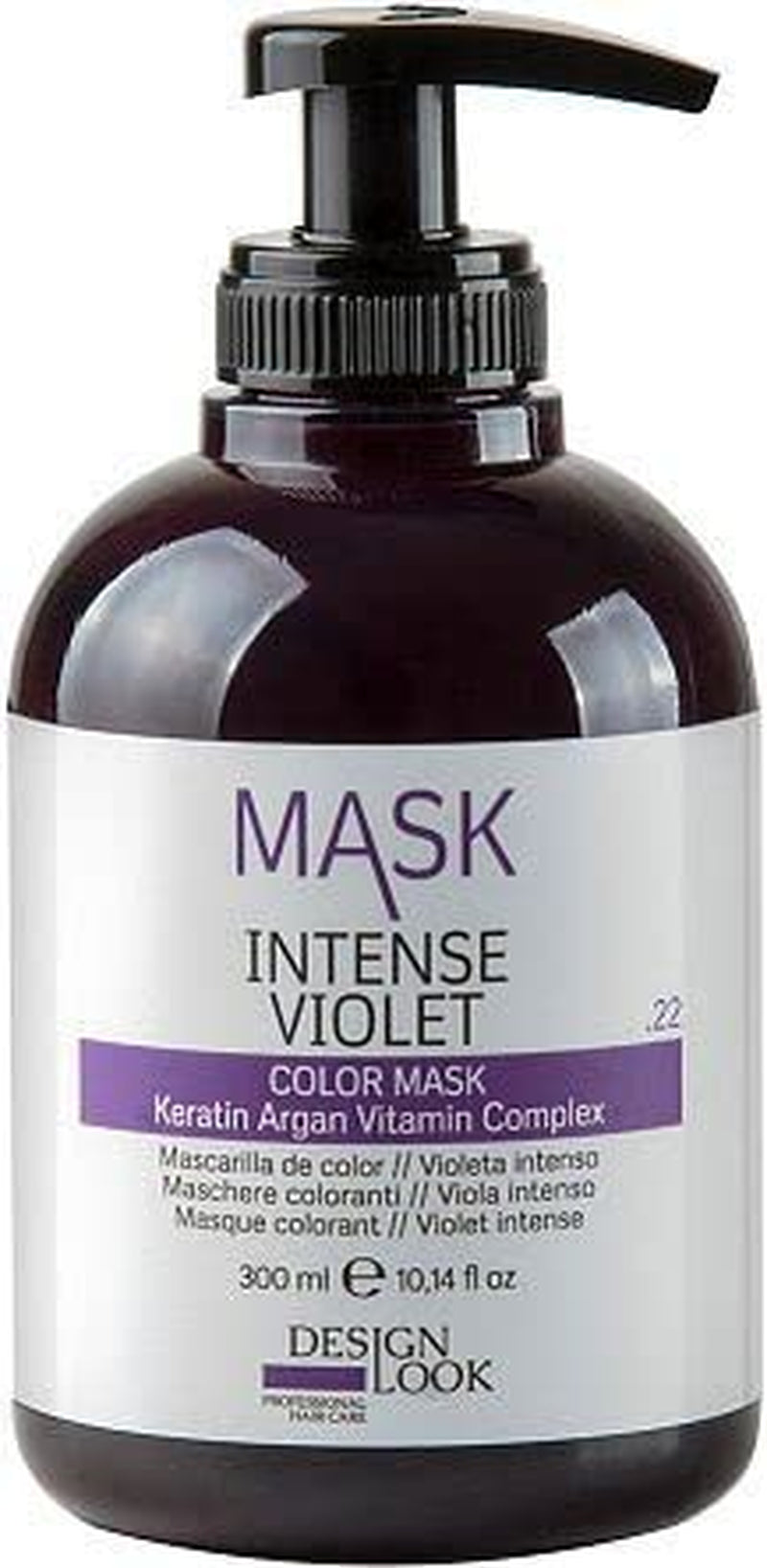 Color Mask Intensive Violet .22-300 ml - Uppfriskande och färgvård Hårmask Naty Shop Standardtitel