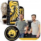Doppio Cream & Flavor 1KG | Kaffebönor 80% Arabica och 20% Robusta | med toner av kakao, nötter och kola | Färsk och medelstekt, låg syra | för espresso | Blue Orca Coffee