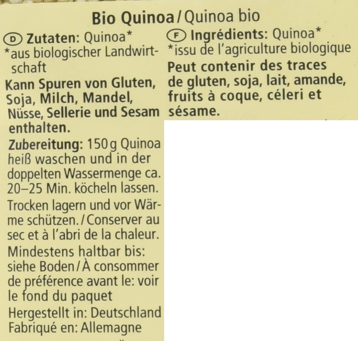 Ekologisk quinoa, 500 g
