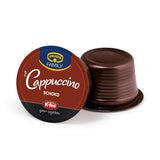 KRÜGER Cappuccino Schoko kaffekapslar, kompatibla med K-fee och ALDI EXPRESSI* Kapselmaschinen, smaksatt snabbkaffe, 96 kapslar