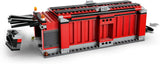 LEGO City skrotgård med bilar - leksak med skrotpress och kran, 2 leksaksbilar, 4 fungerande minifigurer och kontorsbyggnad - födelsedagspresenter för pojkar och flickor från 8 år 60472 Besuche den LEGO-Store byggset